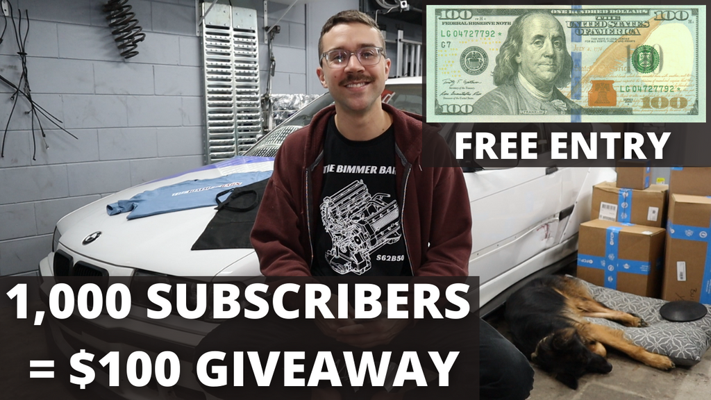 The Bimmer Barn 1,000 Subscribers Giveaway! (DETAILS)