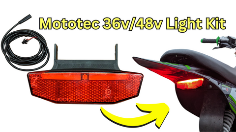Mototec 36v/48v LED Tail Light Kit