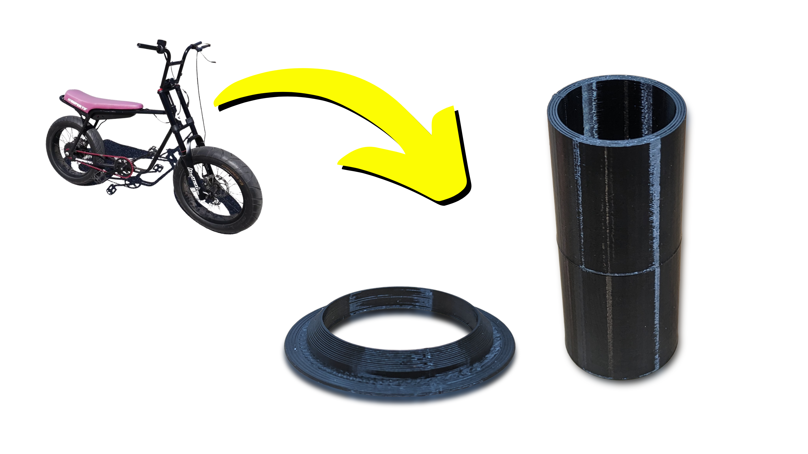 Super73 ZX Mods: S73 Air Suspension Forks + 220mm Magura
