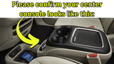 2017-2025 Chrysler Pacifica Center Console Sliding Cover